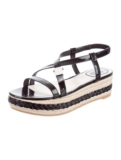 dior espadrilles|christian dior sandals women.